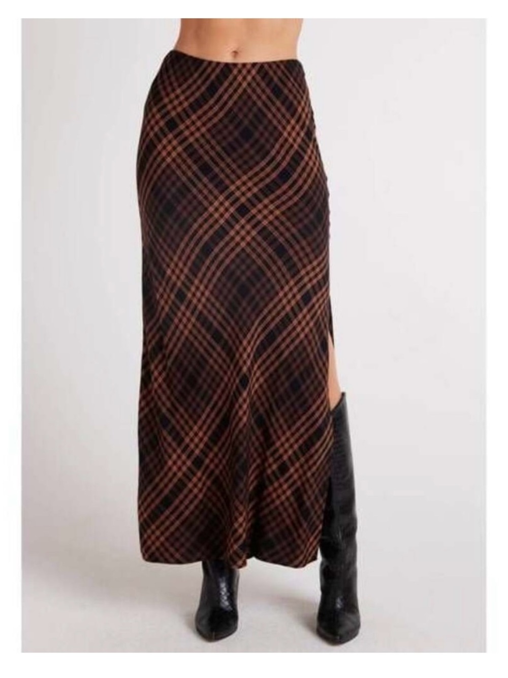 Bella Dahl Autumn Ember Bias Maxi Skirt